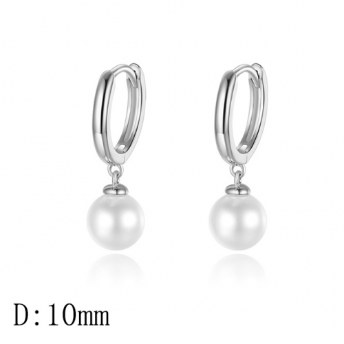 BC Jewelry Wholesale 925 Silver Earrings Natural Pearl Fashion Earrings NO.#925J9EB2931