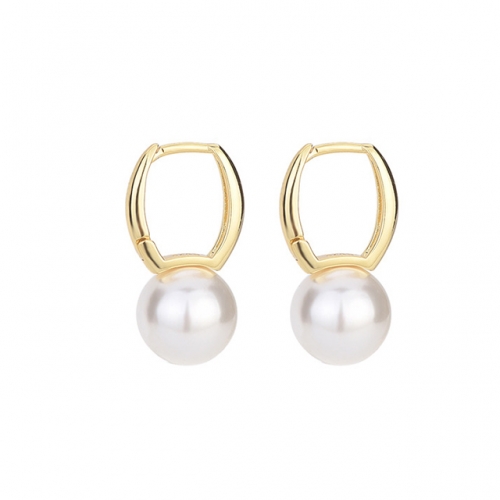 BC Jewelry Wholesale 925 Silver Earrings Natural Pearl Fashion Earrings NO.#925J9EA2981