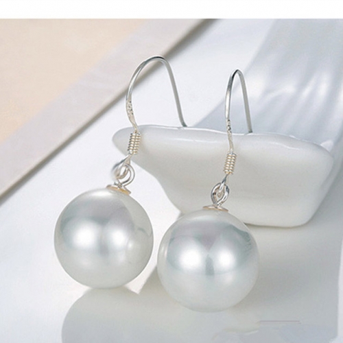 BC Jewelry Wholesale 925 Silver Earrings Natural Pearl Fashion Earrings NO.#925J9E10