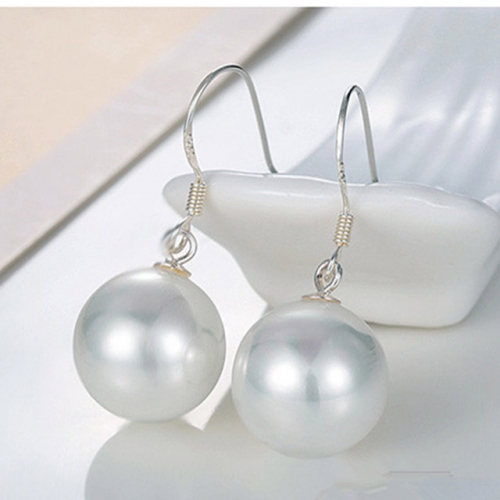 BC Jewelry Wholesale 925 Silver Earrings Natural Pearl Fashion Earrings NO.#925J9EA10