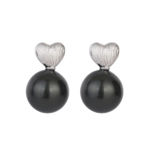 BC Jewelry Wholesale 925 Silver Earrings Natural Pearl Fashion Earrings NO.#925J9E2958