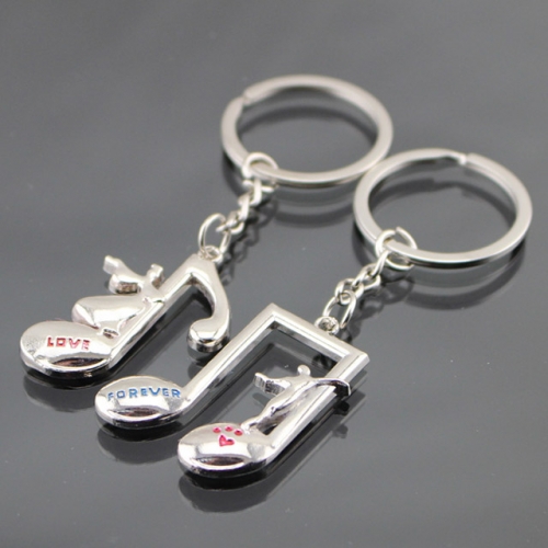 BC Wholesale Keychain Zinc Alloy Lover Couple Keychain NO.#YJ005K565