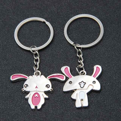 BC Wholesale Keychain Zinc Alloy Lover Couple Keychain NO.#YJ005K121