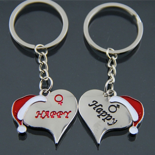 BC Wholesale Keychain Zinc Alloy Lover Couple Keychain NO.#YJ005K232