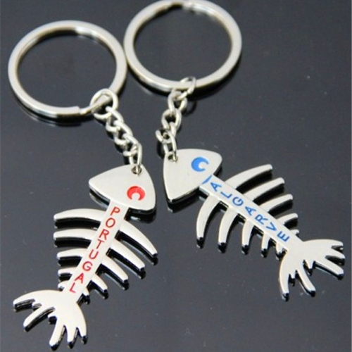 BC Wholesale Keychain Zinc Alloy Lover Couple Keychain NO.#YJ005KJ35