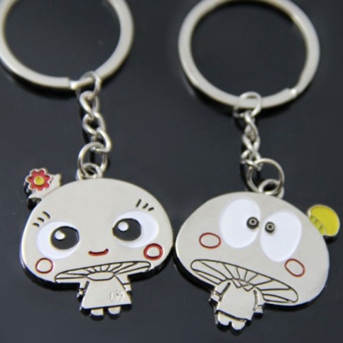 BC Wholesale Keychain Zinc Alloy Lover Couple Keychain NO.#YJ005KC35