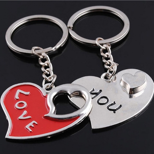 BC Wholesale Keychain Zinc Alloy Lover Couple Keychain NO.#YJ005K169