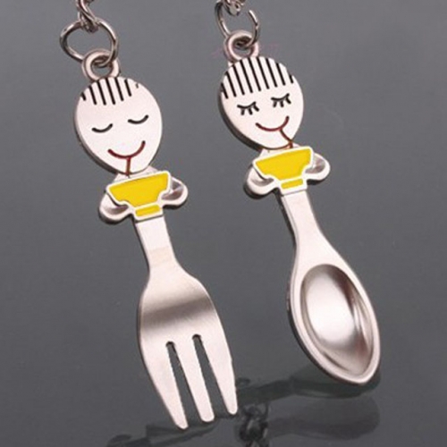 BC Wholesale Keychain Zinc Alloy Lover Couple Keychain NO.#YJ005K075