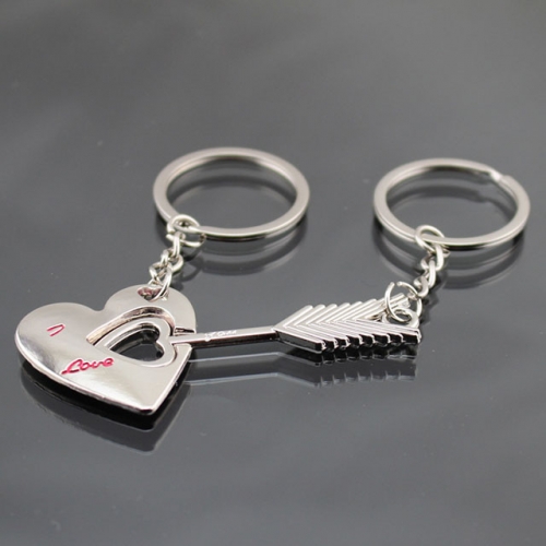 BC Wholesale Keychain Zinc Alloy Lover Couple Keychain NO.#YJ005K242