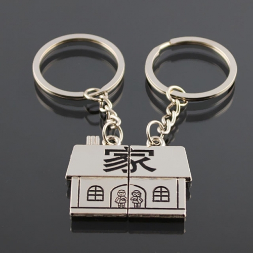 BC Wholesale Keychain Zinc Alloy Lover Couple Keychain NO.#YJ005K301