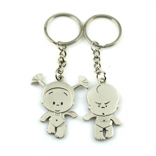 BC Wholesale Keychain Zinc Alloy Lover Couple Keychain NO.#YJ005KA125