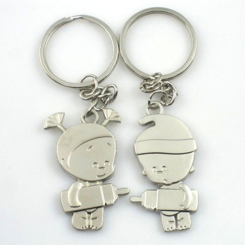 BC Wholesale Keychain Zinc Alloy Lover Couple Keychain NO.#YJ005KD125