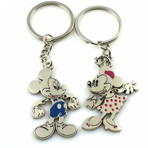 BC Wholesale Keychain Zinc Alloy Lover Couple Keychain NO.#YJ005KE125