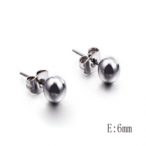 BC Wholesale Jewelry Earrings 316L Stainless Steel Earrings NO.#SJ113ELJ594