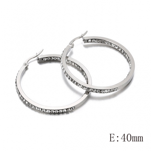 BC Wholesale Jewelry Earrings 316L Stainless Steel Earrings NO.#SJ113E100402