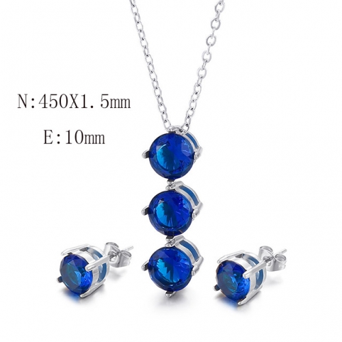 BC Wholesale Jewelry Sets 316L Stainless Steel Jewelry Earrings Pendants Sets NO.#SJ113S194153