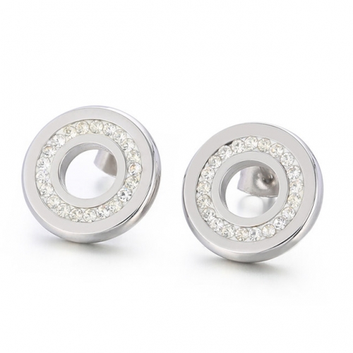 BC Wholesale Jewelry Earrings 316L Stainless Steel Earrings NO.#SJ113E65408
