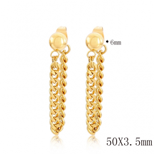 BC Wholesale Jewelry Earrings 316L Stainless Steel Earrings NO.#SJ113E101230