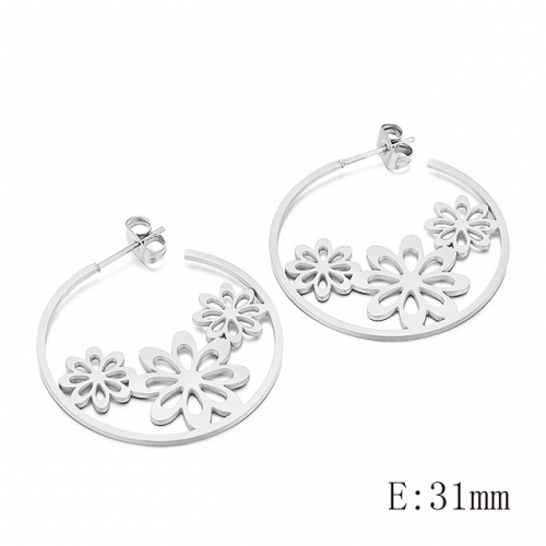 BC Wholesale Jewelry Earrings 316L Stainless Steel Earrings NO.#SJ113E99109