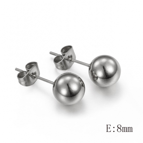 BC Wholesale Jewelry Earrings 316L Stainless Steel Earrings NO.#SJ113E68745