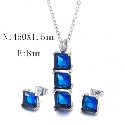 BC Wholesale Jewelry Sets 316L Stainless Steel Jewelry Earrings Pendants Sets NO.#SJ113S194160