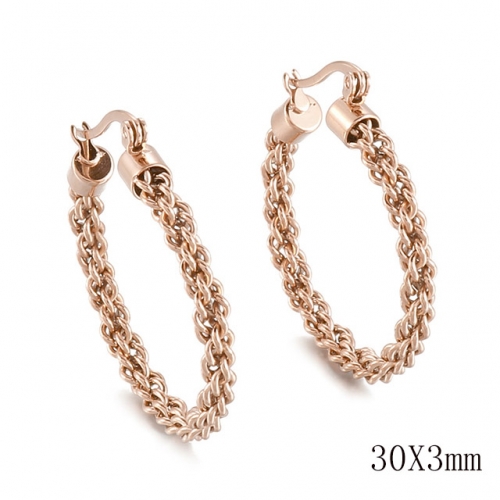 BC Wholesale Jewelry Earrings 316L Stainless Steel Earrings NO.#SJ113E104008