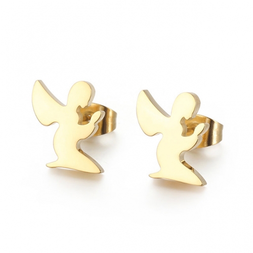 BC Wholesale Jewelry Earrings 316L Stainless Steel Earrings NO.#SJ113E71048
