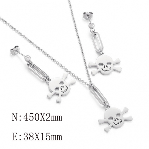 BC Wholesale Jewelry Sets 316L Stainless Steel Jewelry Earrings Pendants Sets NO.#SJ113S143281