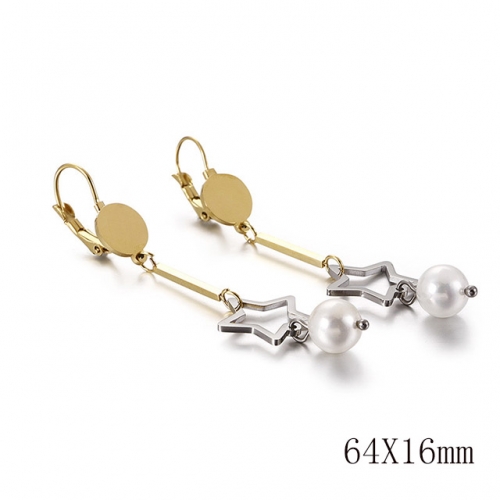 BC Wholesale Jewelry Earrings 316L Stainless Steel Earrings NO.#SJ113E86839