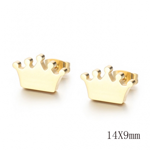 BC Wholesale Jewelry Earrings 316L Stainless Steel Earrings NO.#SJ113E71062