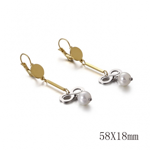BC Wholesale Jewelry Earrings 316L Stainless Steel Earrings NO.#SJ113E86837