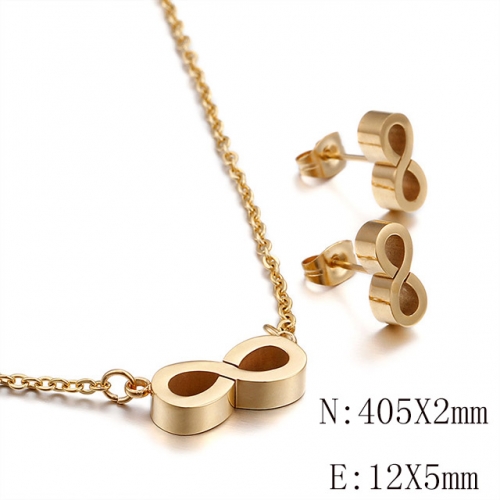 BC Wholesale Jewelry Sets 316L Stainless Steel Jewelry Earrings Pendants Sets NO.#SJ113S49236