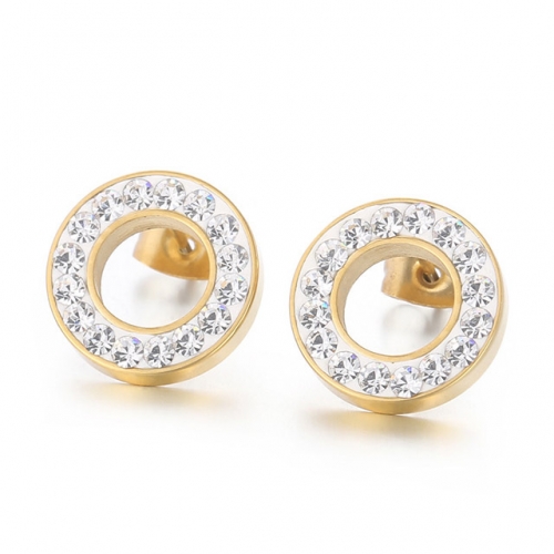 BC Wholesale Jewelry Earrings 316L Stainless Steel Earrings NO.#SJ113E65407