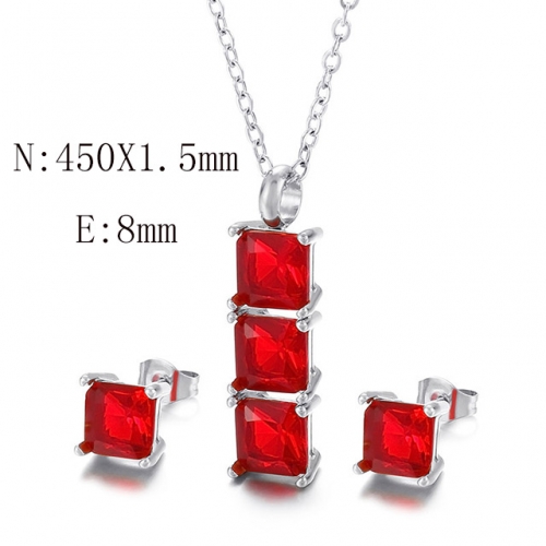 BC Wholesale Jewelry Sets 316L Stainless Steel Jewelry Earrings Pendants Sets NO.#SJ113S194162