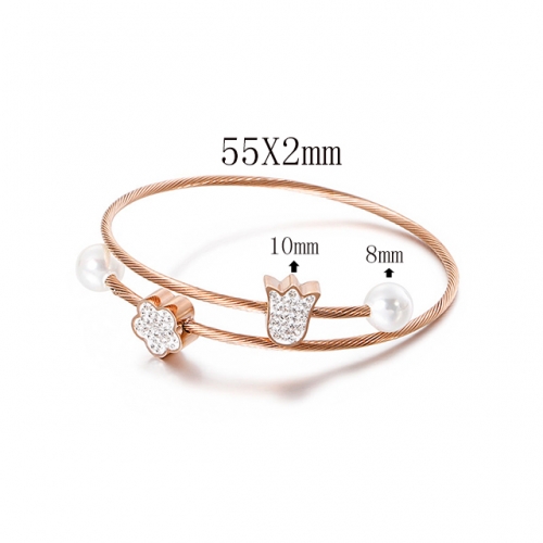 BC Wholesale Bangles Jewelry Stainless Steel 316L Bangle NO.#SJ113B112776