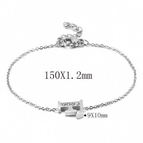 BC Wholesale Bracelets Good Quality Jewelry Stainless Steel 316L Bracelets NO.#SJ113B117687