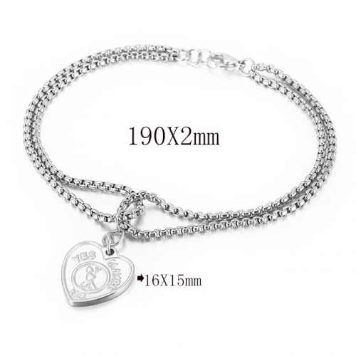 BC Wholesale Bracelets Good Quality Jewelry Stainless Steel 316L Bracelets NO.#SJ113B150571