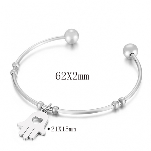 BC Wholesale Bangles Jewelry Stainless Steel 316L Bangle NO.#SJ113B152708