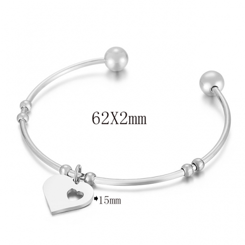 BC Wholesale Bangles Jewelry Stainless Steel 316L Bangle NO.#SJ113B152712