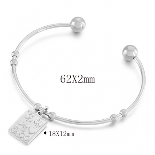 BC Wholesale Bangles Jewelry Stainless Steel 316L Bangle NO.#SJ113B152734