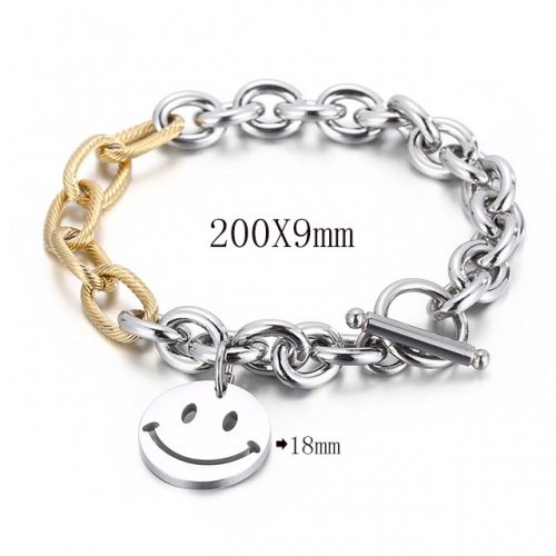 BC Wholesale Bracelets Good Quality Jewelry Stainless Steel 316L Bracelets NO.#SJ113B151154