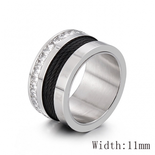 BC Wholesale RingsGood Quality Jewelry Stainless Steel 316L Rings NO.#SJ113R104686