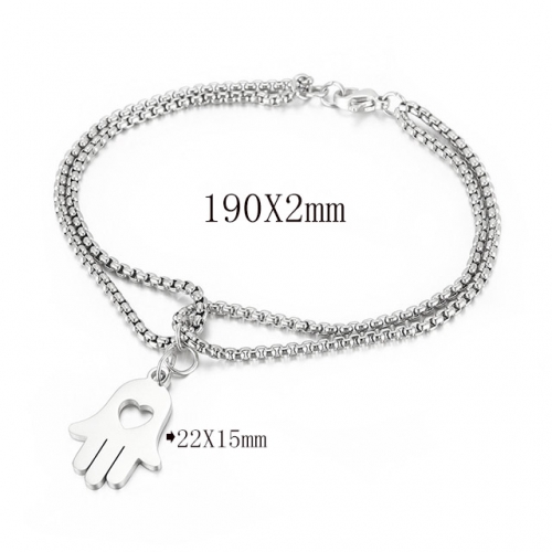 BC Wholesale Bracelets Good Quality Jewelry Stainless Steel 316L Bracelets NO.#SJ113B150588