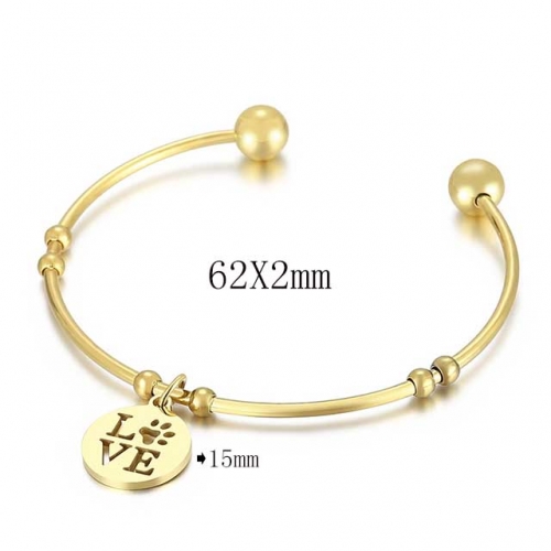 BC Wholesale Bangles Jewelry Stainless Steel 316L Bangle NO.#SJ113B152721