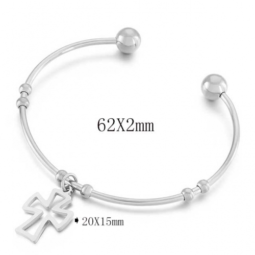 BC Wholesale Bangles Jewelry Stainless Steel 316L Bangle NO.#SJ113B152722