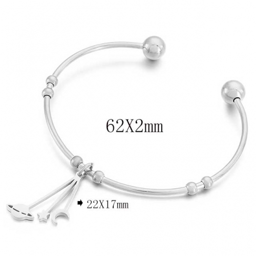 BC Wholesale Bangles Jewelry Stainless Steel 316L Bangle NO.#SJ113B155762