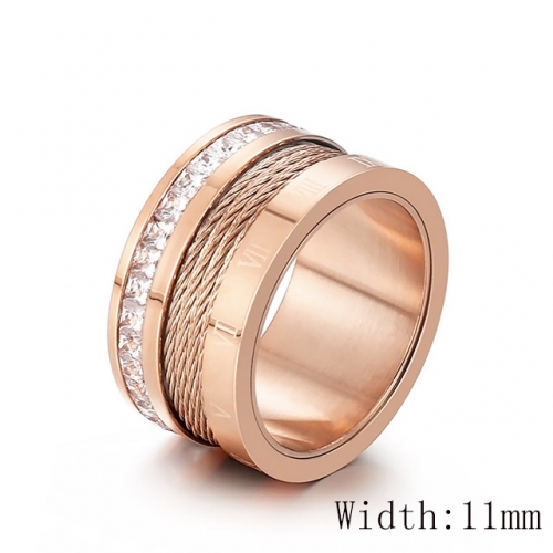 BC Wholesale RingsGood Quality Jewelry Stainless Steel 316L Rings NO.#SJ113R104685