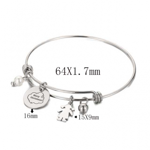 BC Wholesale Bangles Jewelry Stainless Steel 316L Bangle NO.#SJ113B126008