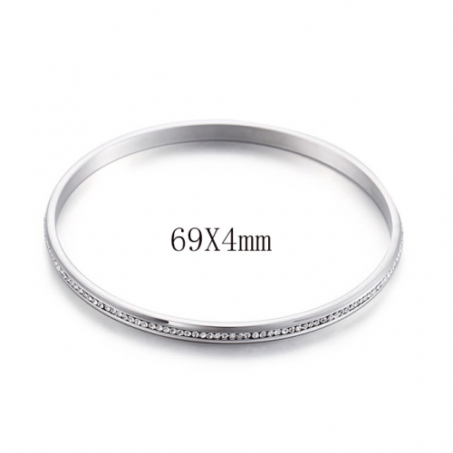 BC Wholesale Bangles Jewelry Stainless Steel 316L Bangle NO.#SJ113B70529