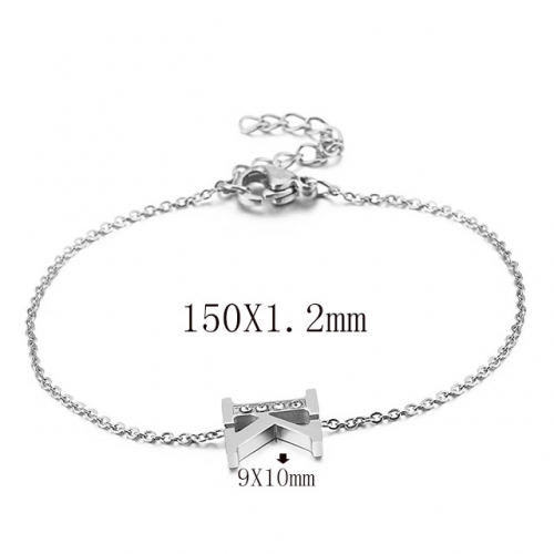 BC Wholesale Bracelets Good Quality Jewelry Stainless Steel 316L Bracelets NO.#SJ113B117697